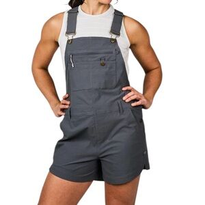 Marsh Wear Escape Shortalls Gray Women’s Size Small